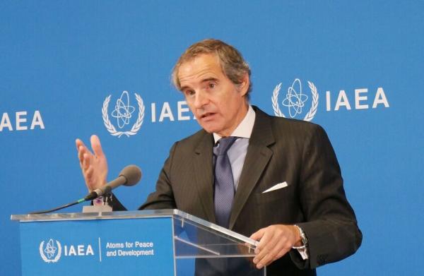 غروسي يؤكد استعداده للمساعدة في حماية المنشآت النووية بإيران