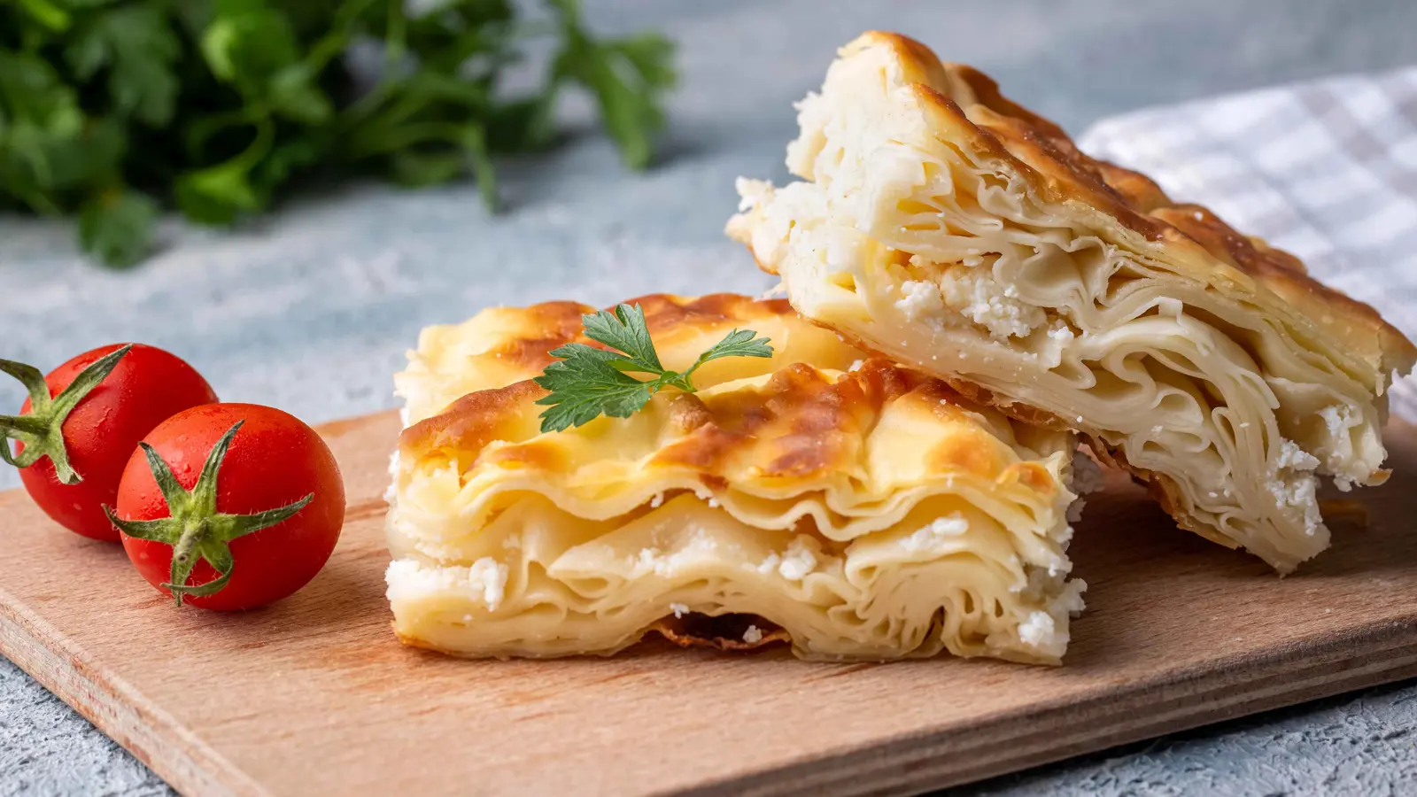 طريقة عمل برك الجبنة التركية المقرمشة خطوة بخطوة