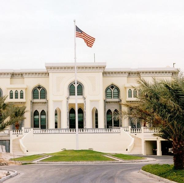 سفارة أمريكا في قطر تُوصي رعاياها بالبقاء في أماكنهم