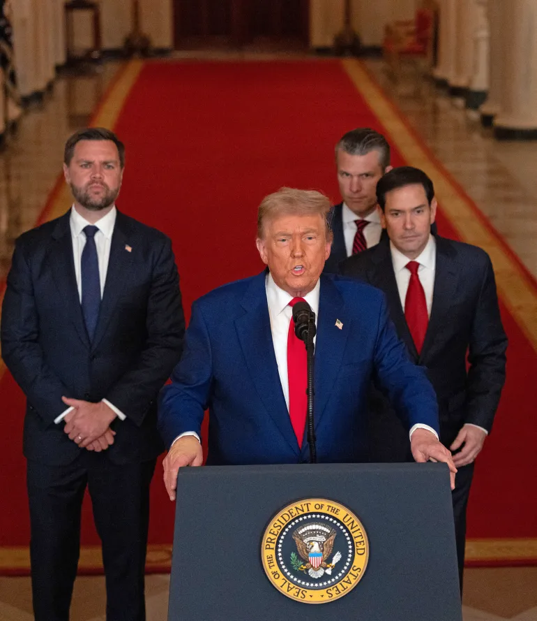 إن بي سي: ترامب ووزير الدفاع ورئيس هيئة الأركان بغرفة العمليات