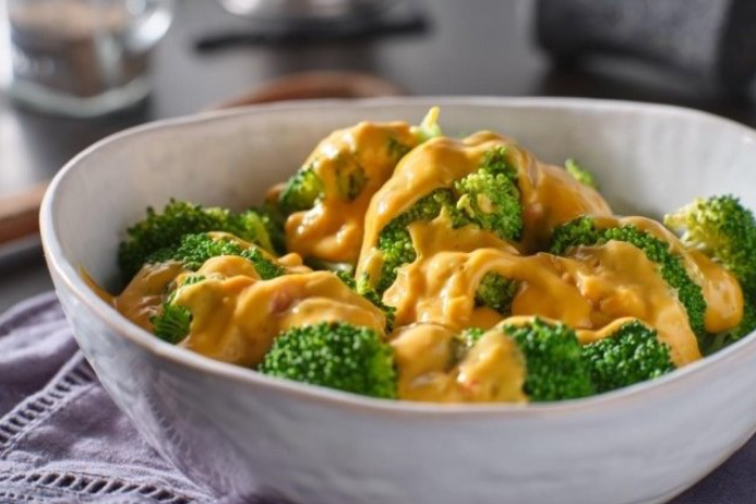 البروكلي بالجبن بطريقة شهية