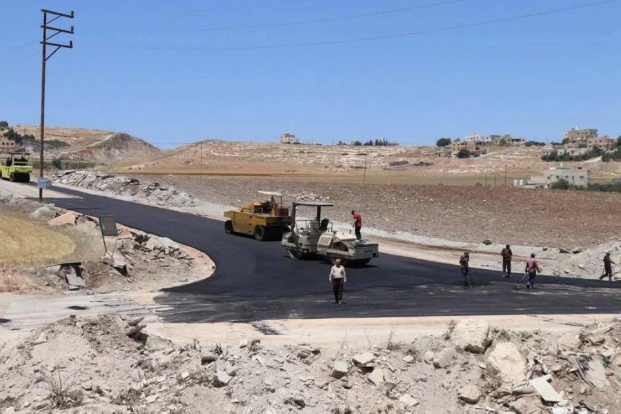 تعبيد عدد من الطرق في لواء بني عبيد بكلفة 120 ألف دينار