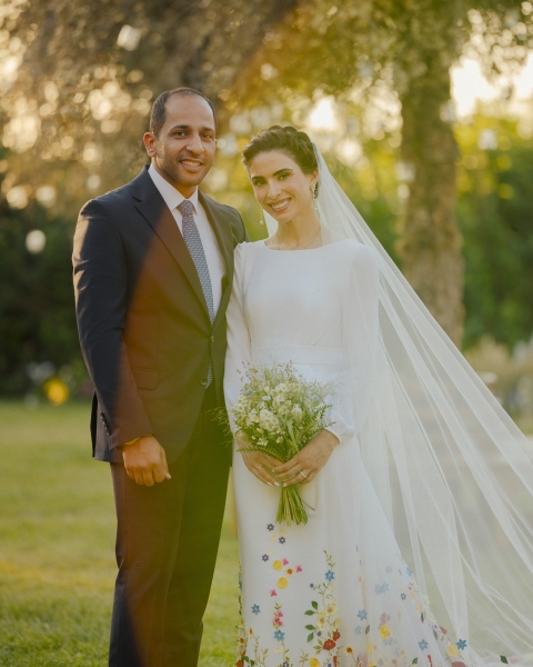 بالصور ... عقد قران الآنسة زين الشرف ناصر جودة على الدكتور الشرايعة