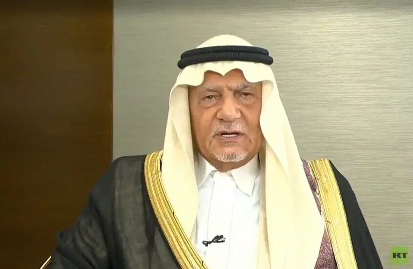 الأمير تركي الفيصل: في عالم يسوده العدل كنا شهدنا قصفا أمريكيا على ديمونا الإسرائيلي بدلا من إيران