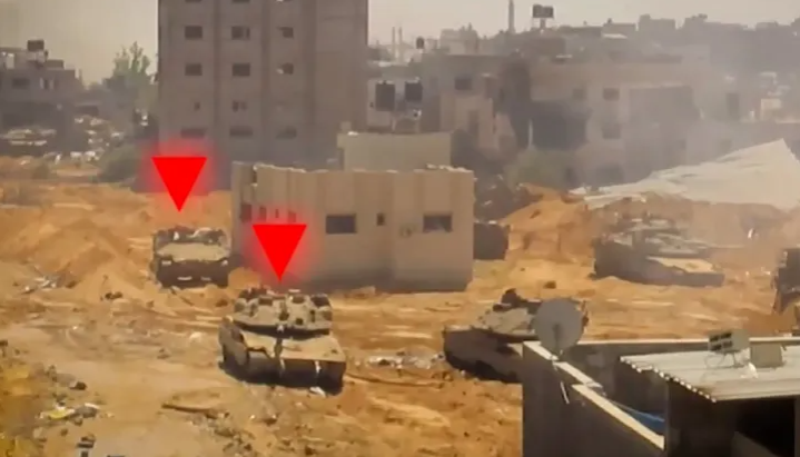 القسام تقصف قوات الاحتلال شمال وجنوب خان يونس