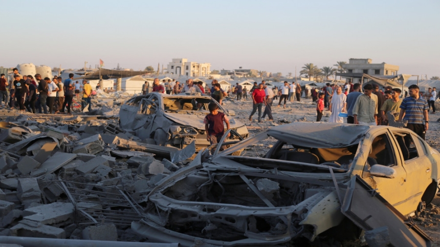 8 شهداء ومصابون في قصف الاحتلال مدينة غزة ومواصي خان يونس