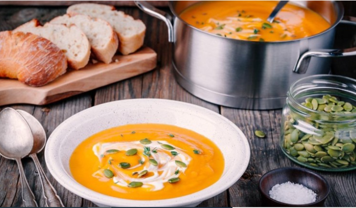 شوربة اليقطين بالجزر