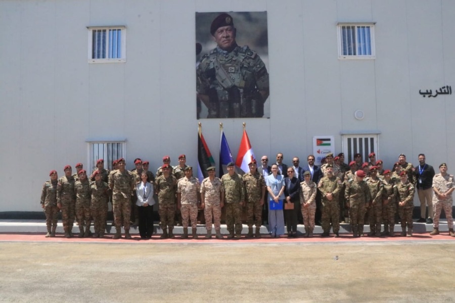 افتتاح المرافق التدريبية للفصيل النسائي في قيادة لواء بن زايد