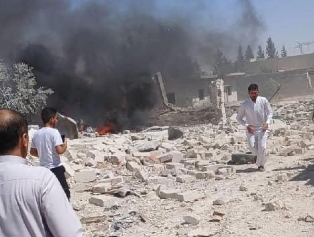 سورية.. قتلى وجرحى بانفجار صهريج في حماة