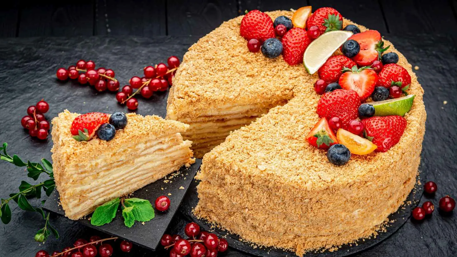 أفضل طريقة لتحضير كيكة نابليون الفرنسية في المنزل