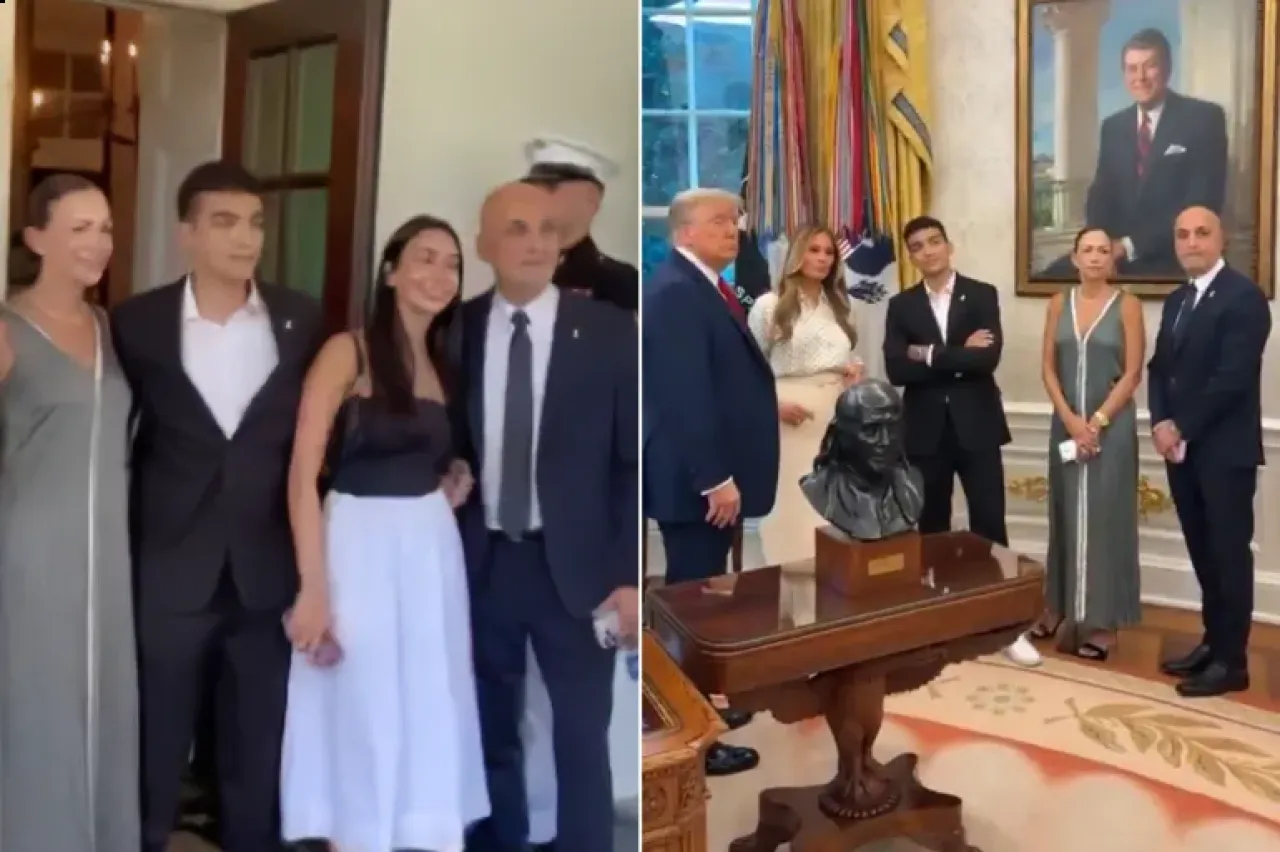 ترمب يلتقي الأسير الأميركي الإسرائيلي المفرج عنه ألكسندر