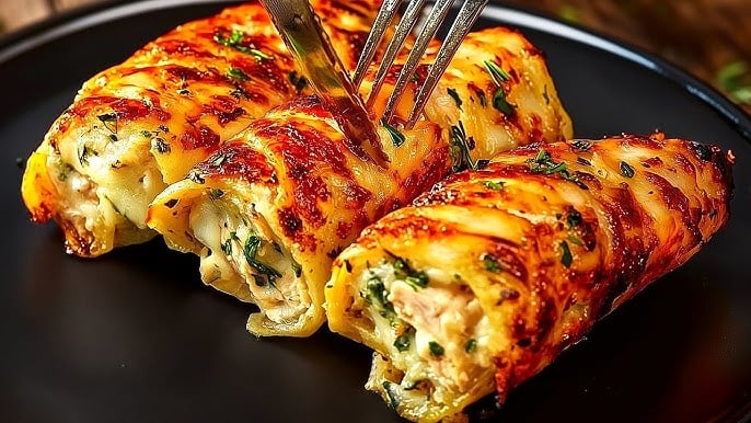 طريقة عمل لفائف البطاطس المحشوة بالدجاج والجبنة.. أكلة سهلة وسريعة