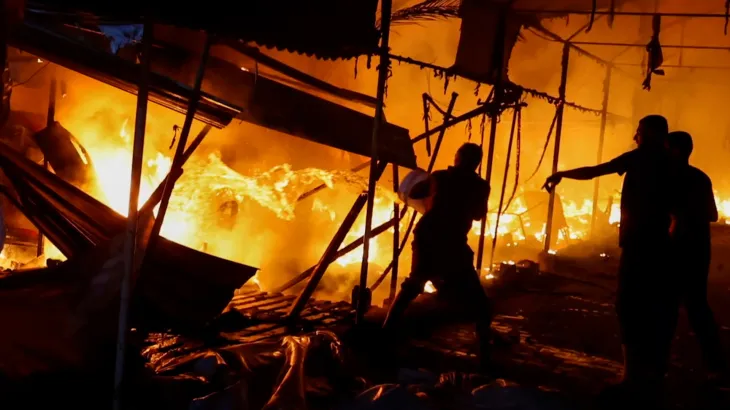 الأمم المتحدة: استمرار الهجمات الإسرائيلية على خيام النازحين في غزة