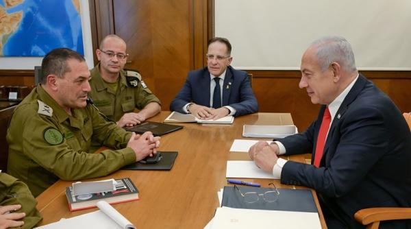 توتر وصراخ بين نتنياهو وزامير بسبب وقف إطلاق النار في غزة