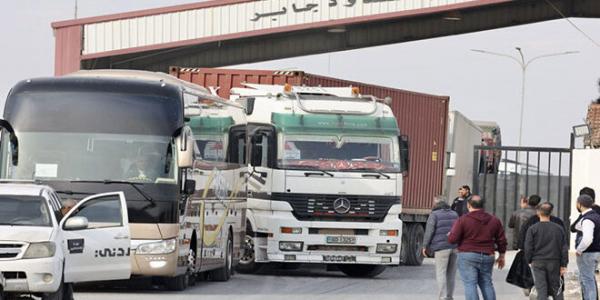 31.4 ألف شاحنة أردنية دخلت سوريا منذ كانون الأول الماضي
