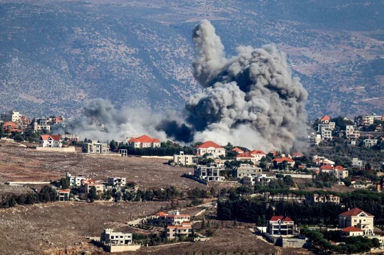 3 اصابات بغارة اسرائيلية على بلدة شبعا اللبنانية الحدودية