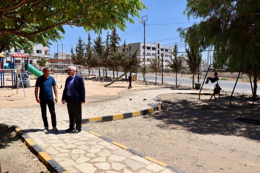 15 ألف دينار كلفة أعمال الصيانة بمشروع حديقة إيدون