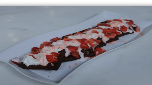 طريقة عمل وافل بروانيز الشوكولاتة خطوة بخطوة