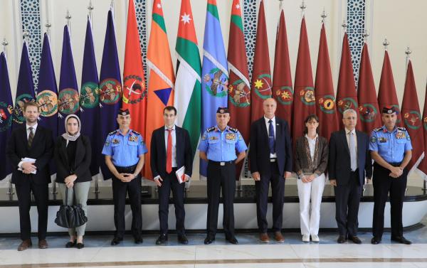 مدير الأمن العام يلتقي سفير الإتحاد الأوروبي