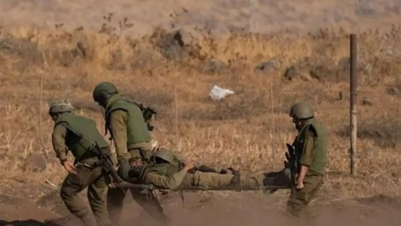 إعلام عبري: إصابة 16 جنديا بجروح في انفجار عبوة ناسفة بغزة