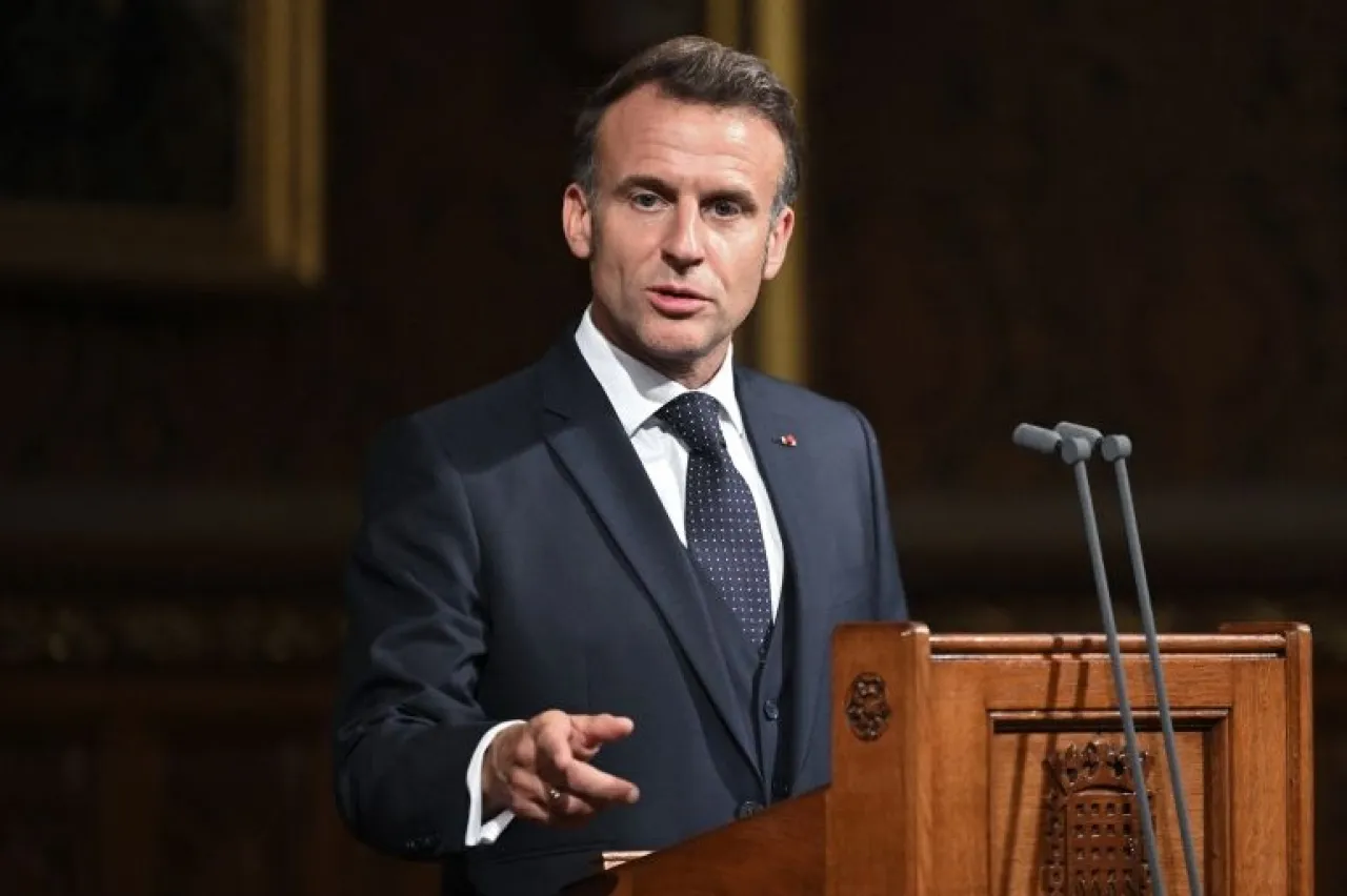 ماكرون: لا نكيل بمكيالين ونريد وقف حرب غزة بدون نقاش