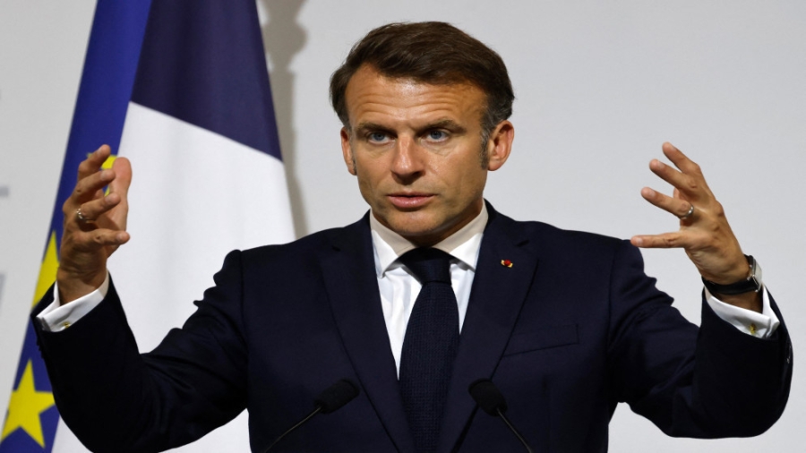 ماكرون يدعو إلى اعتراف مشترك بدولة فلسطين من جانب باريس ولندن