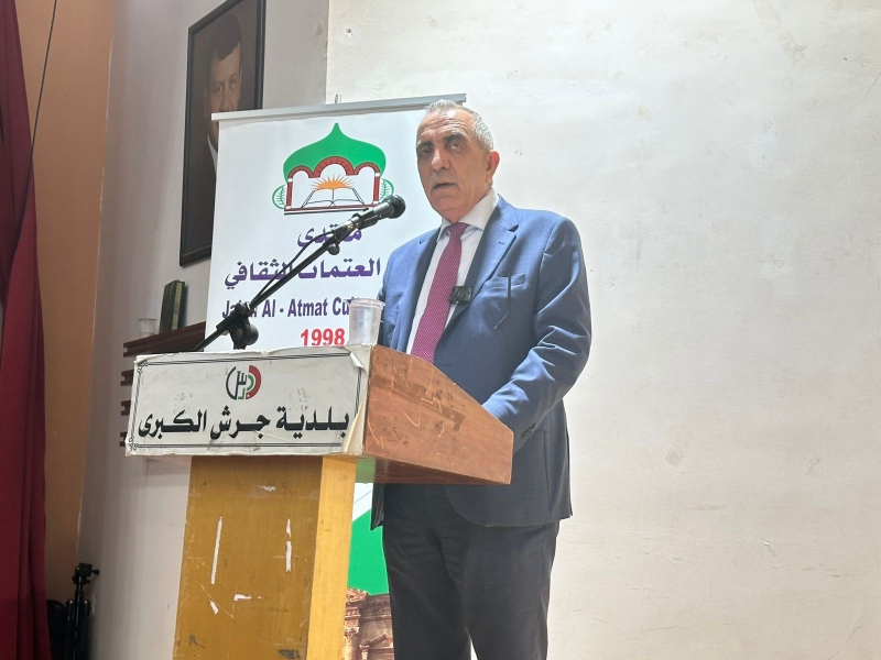 الرواشدة يفتتح مهرجان موسم البيدر الثقافي في جرش