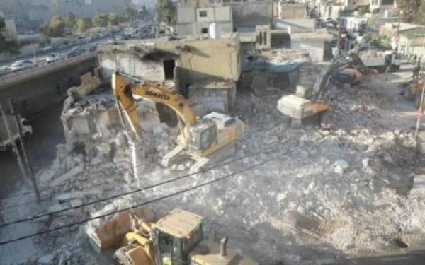 استكمال أعمال توسعة شارع الجيش وشارع رفيفان المجالي في منطقة المحطة