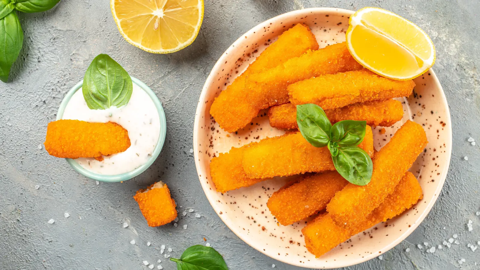 طريقة تحضير أصابع السمك مع صوص التارتار