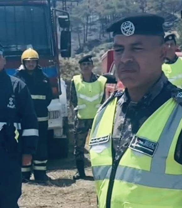 العجارمة:  الصعوبات الجغرافية في المناطق التي شهدت حرائق كانت من أبرز التحديات التي واجهت فرق الإطفاء