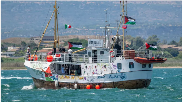 سفينة مساعدات جديدة تبحر من إيطاليا إلى غزة