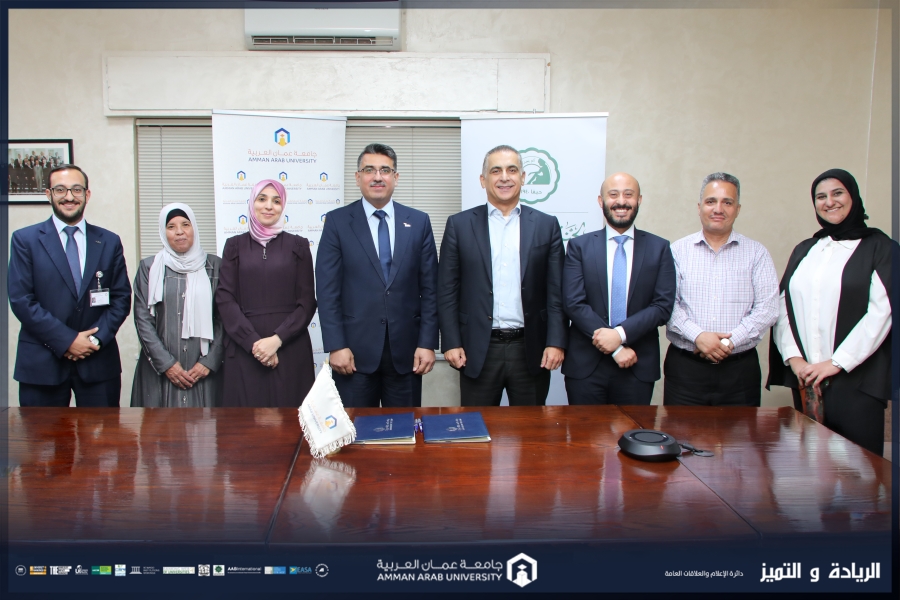 اتفاقية تعاون بين عمان العربية وجمعية لجنة اليتيم العربي