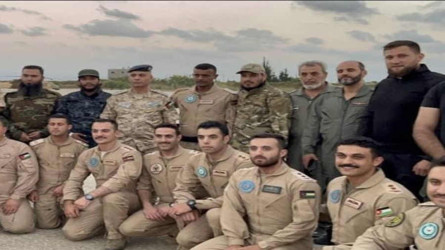 وفد عسكري أردني يتابع واجب إخماد الحرائق في سوريا