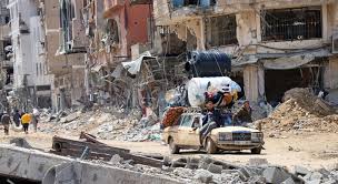 14 مفقودا تحت أنقاض منزل في حي التفاح