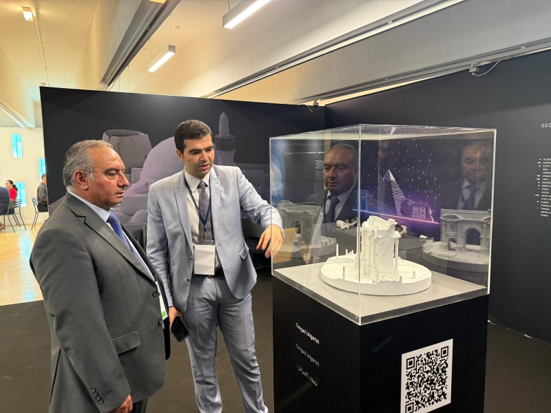 إقليم البترا تشارك بفعالية إطلاق المنصة التراثية الرقمية في باريس