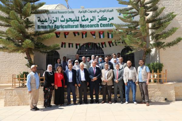 مدير البحوث الزراعية يتفقد مركز الرمثا ويؤكد أهمية البحث التطبيقي لمواجهة التحديات