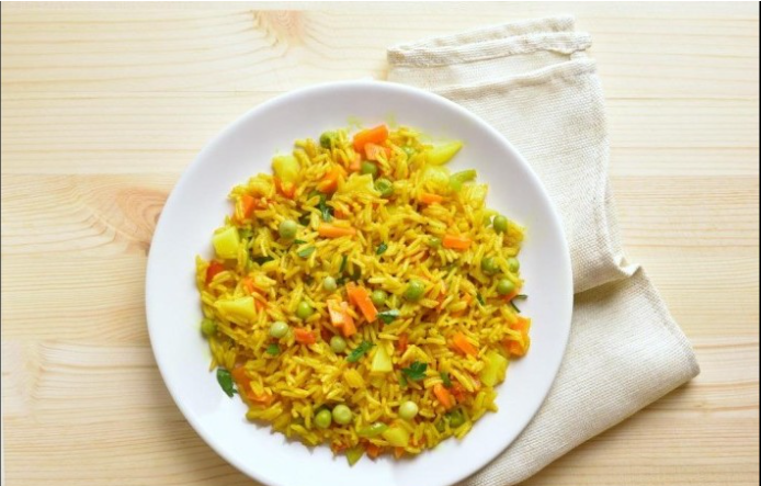 طريقة عمل الأرز بالكاري على الطريقة الأصلية