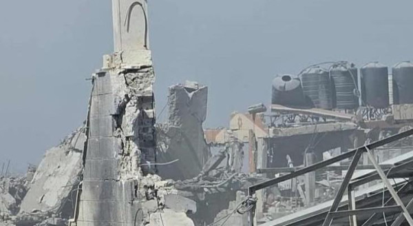 رؤساء الكنائس في القدس يدينون قصف الاحتلال كنيسة اللاتين في غزة