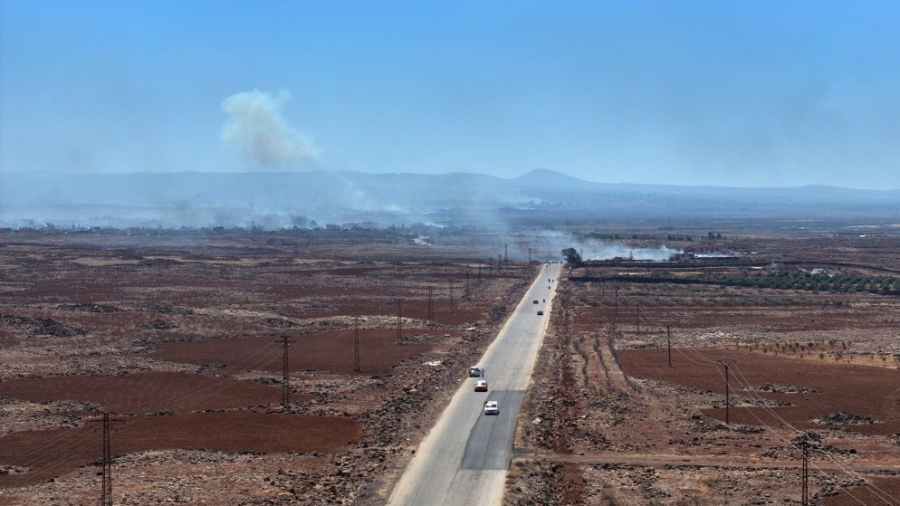 اشتباكات بين عشائر ومقاتلين دروز في محيط السويداء