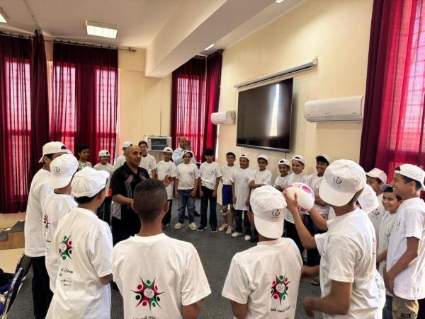 ختام معسكر النشاط الرياضي والبدني في مركز شباب وشابات جرينه