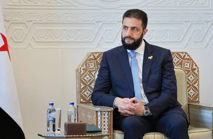 الشرع يتلقى اتصالات عربية وإقليمية تناولت التطورات الأخيرة في سوريا