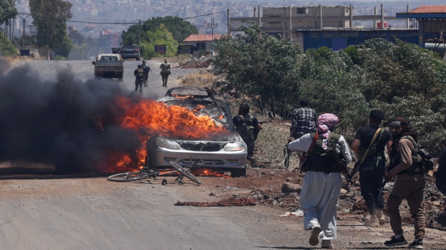 718 قتيلا جراء أعمال العنف في السويداء جنوبي سوريا