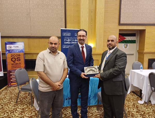 مشاركة لافتة لجامعة الزرقاء في المعرض التعليمي الدولي الثامن (EDEX)