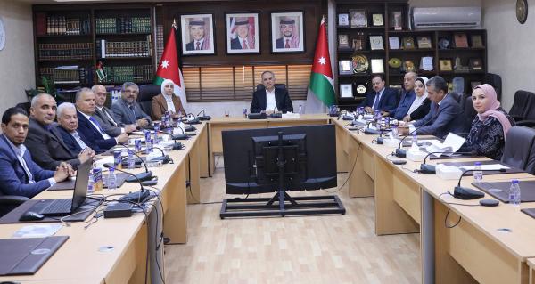 وزير العدل يلتقي جمعية المحاسبين القانونيين