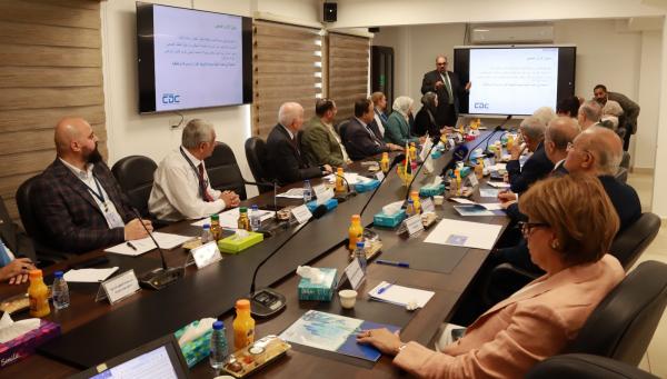 صحة الأعيان تزور الوطني لمكافحة الأوبئة والأمراض السارية