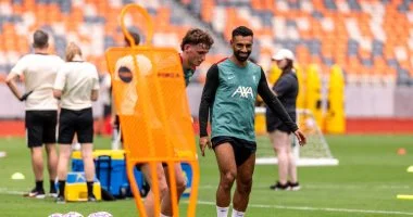 ليفربول يستعد لمواجهة ميلان فى هونج كونج بمشاركة محمد صلاح