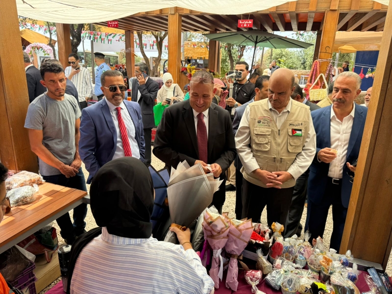 بدء مهرجان صيف عجلون الأول للمنتجات الريفية والحرف اليدوية