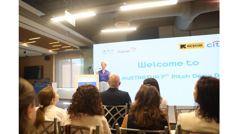 حاضنة أعمال إنجاز تنظم فعالية ريادية بالتعاون مع لجنة الإنقاذ الدولية