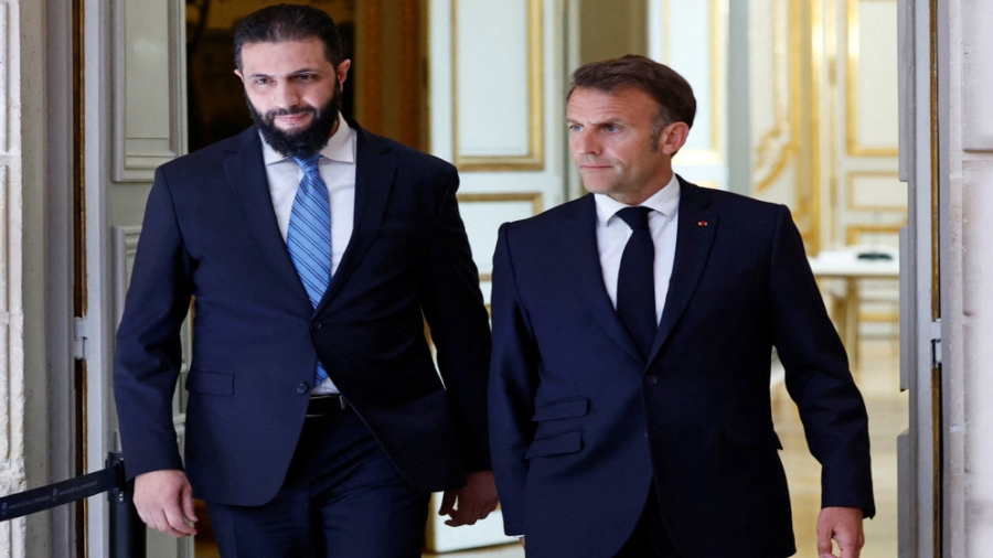 ماكرون يؤكد للشرع ضرورة تجنب تكرار العنف في سوريا