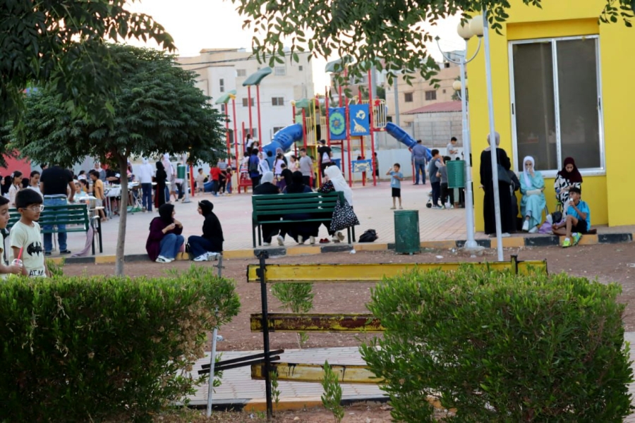 مركز زها الثقافي ينظم بازارا في المفرق